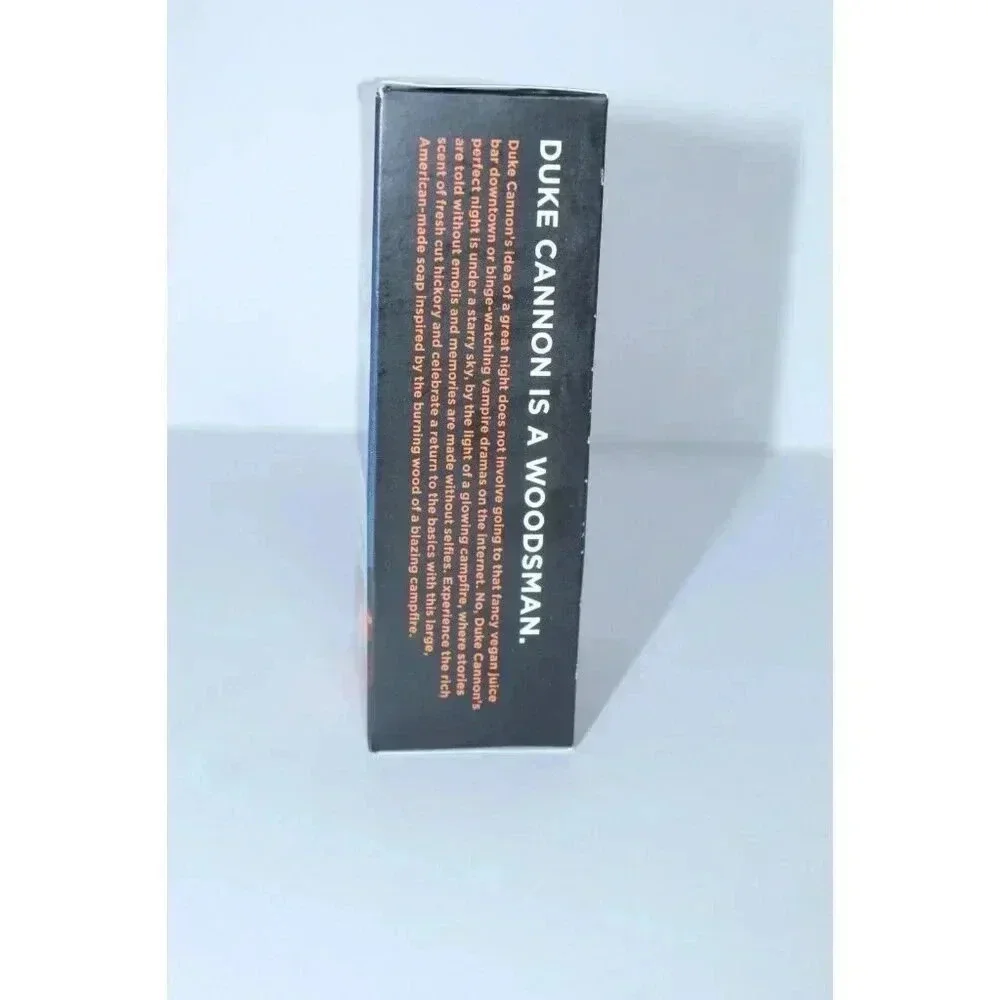 Duke Cannon Great American Frontier Men's Big Brick of Soap - Campfire, 10oz New
